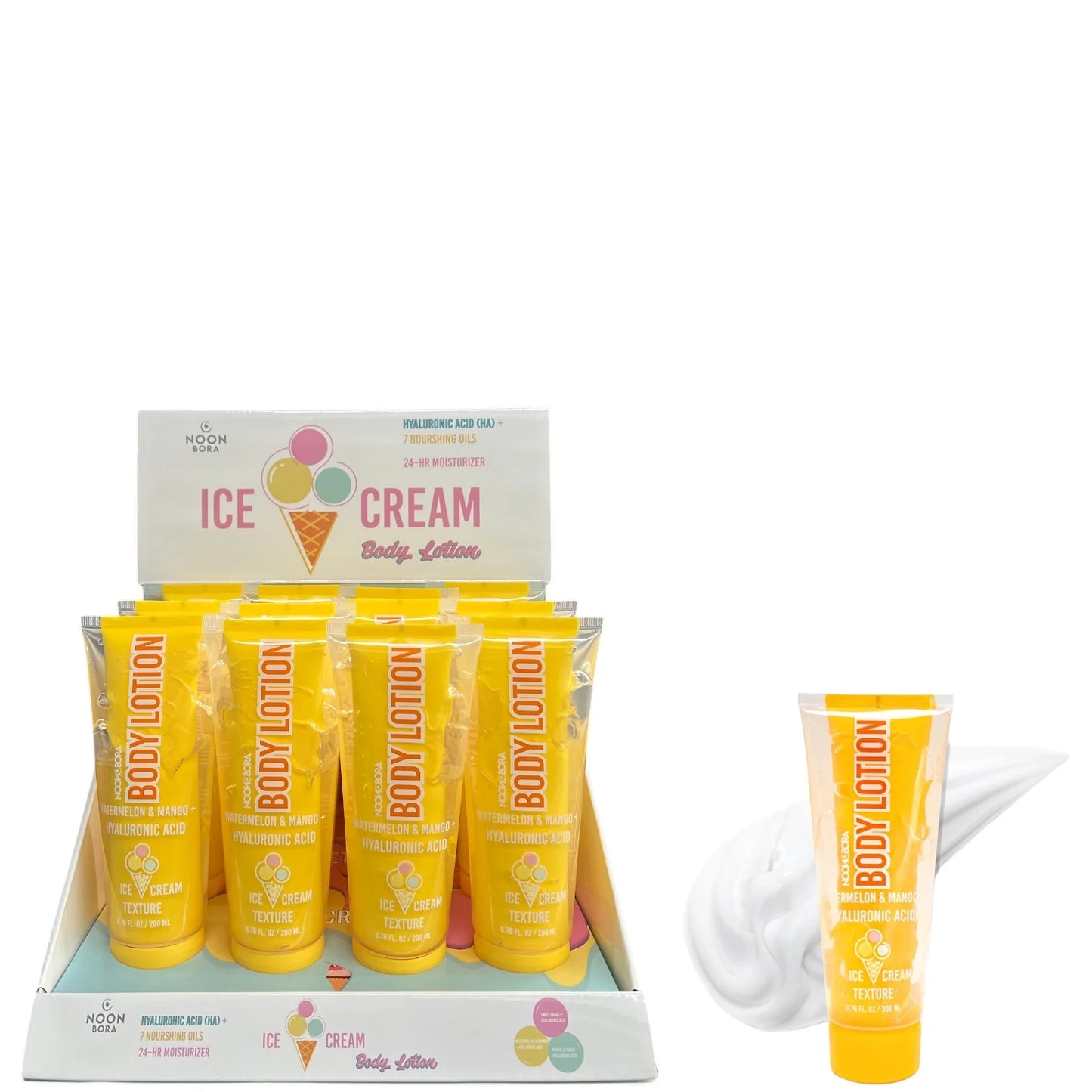 Noon Bora Watermelon and Mango Hyaluronic Acid Body Lotion