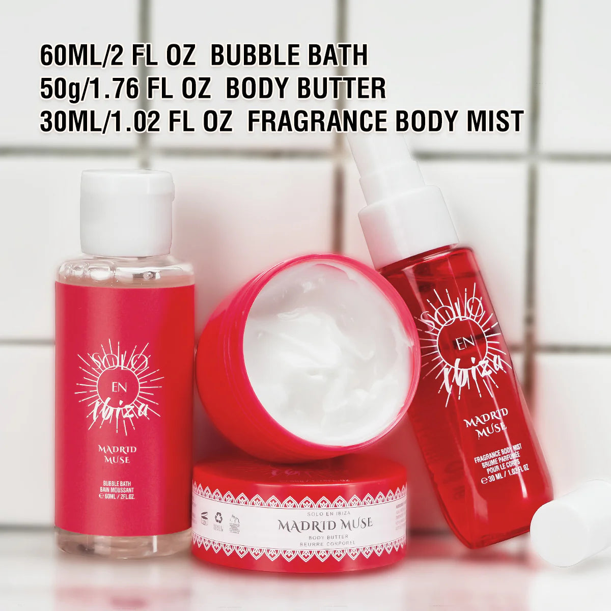 Bath & Body Travel Set Madrid Muse