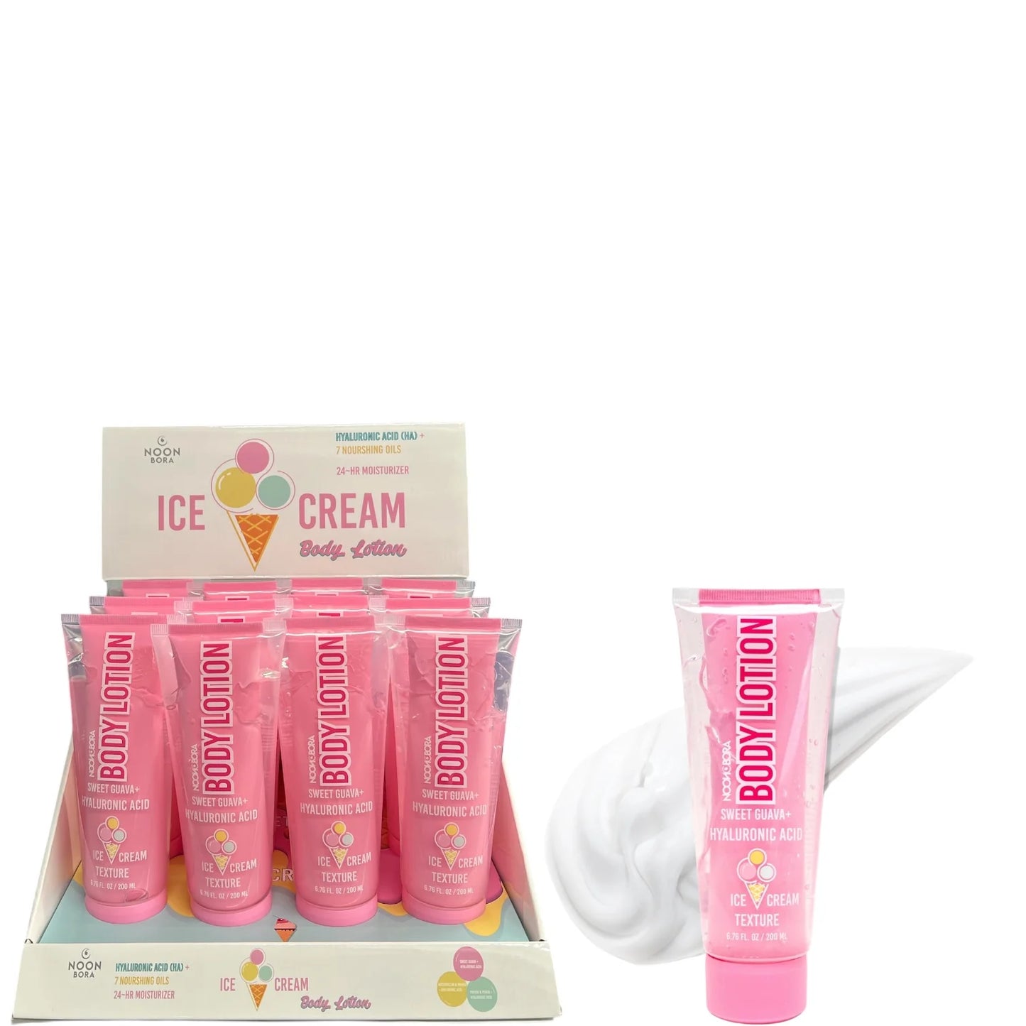 Noon Bora Sweet Guava Hyaluronic Acid Body Lotiom