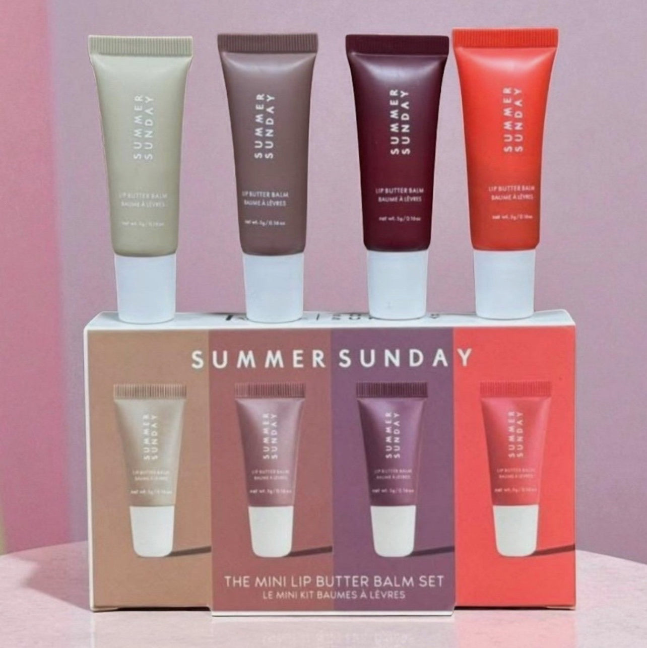Summer Sunday The Mini Lip Butter Balm Set