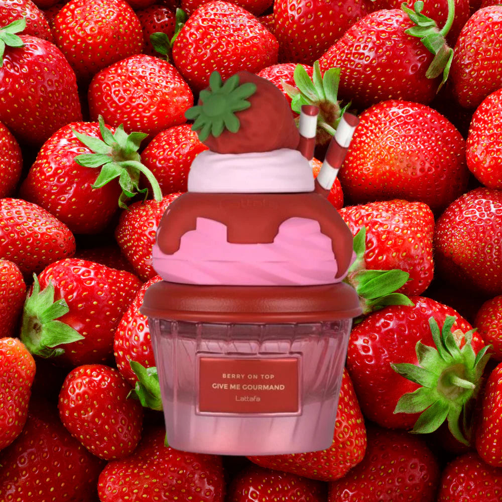 Lattafa Give me Gourmand Berry On Top Unisex Eau de Parfum 75ml / 2.5 Oz