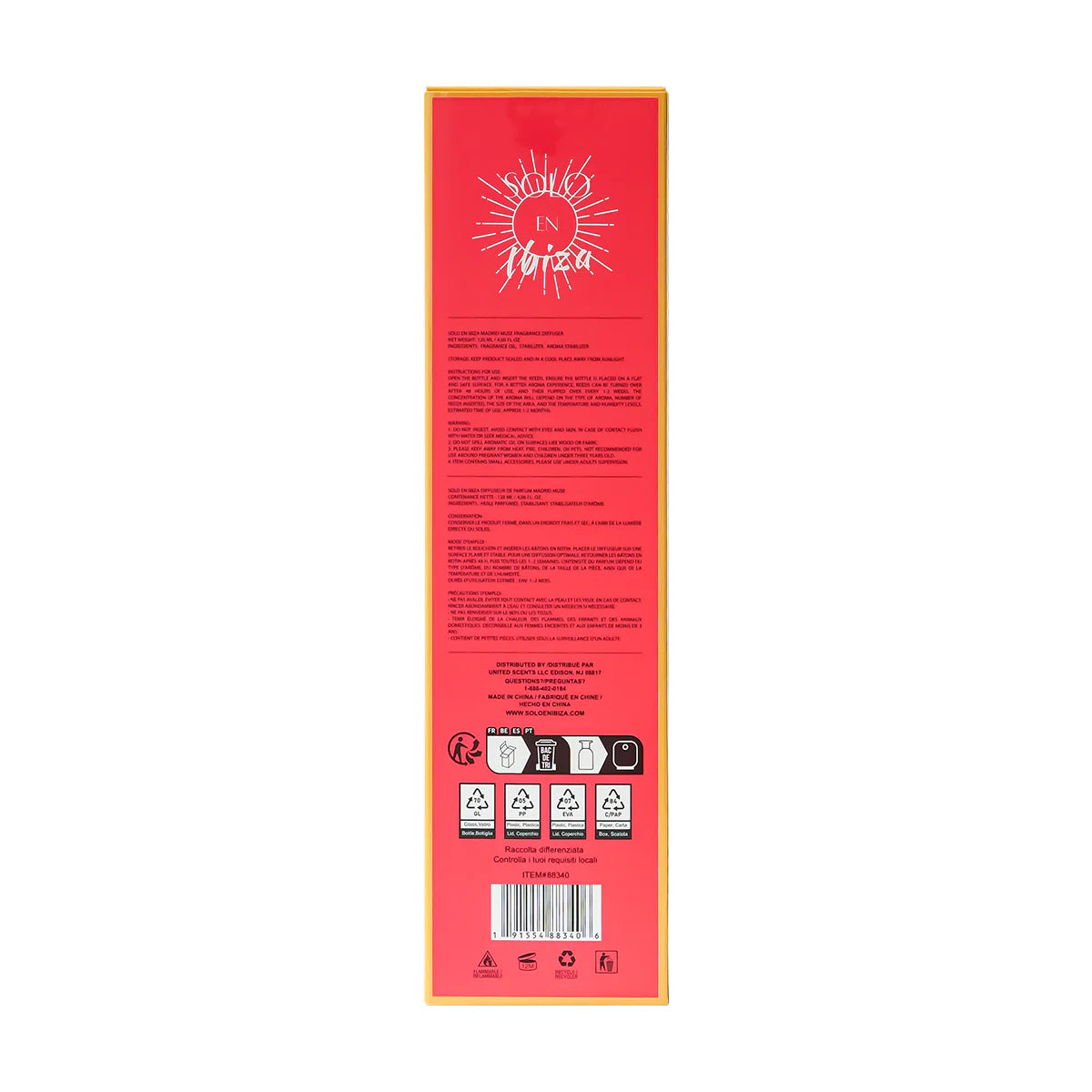 Fragrance Diffuser Madrid Muse 120ml