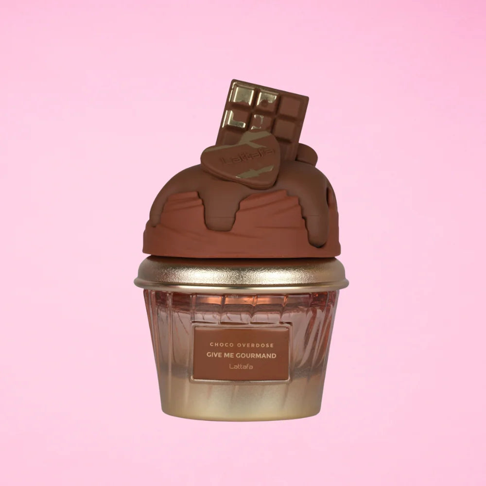 Lattafa Give Me Gourmand Choco Overdose Eau De Parfum Spray Unisex 2.5 Oz