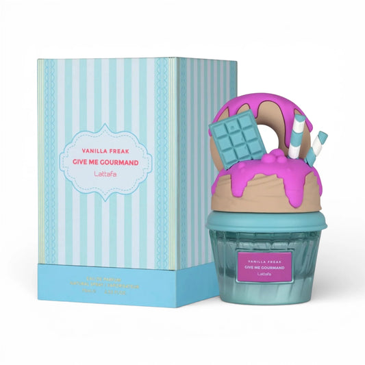 Lattafa Give Me Gourmand Vanilla Freak Eau De Parfum 75ml / 2.5 Oz Unisex Gourmand Perfume