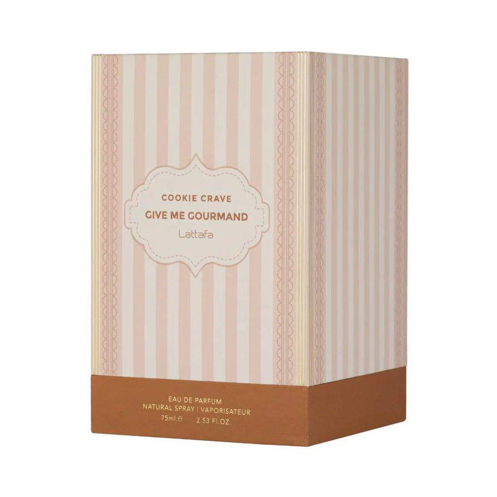 Lattafa Give Me Gourmand Cookie Crave Eau De Parfum Spray Unisex 75ml / 2.5 Oz