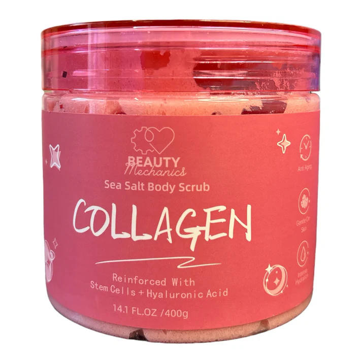 Beauty Mechanics Collagen Sea Salt Body Scrub