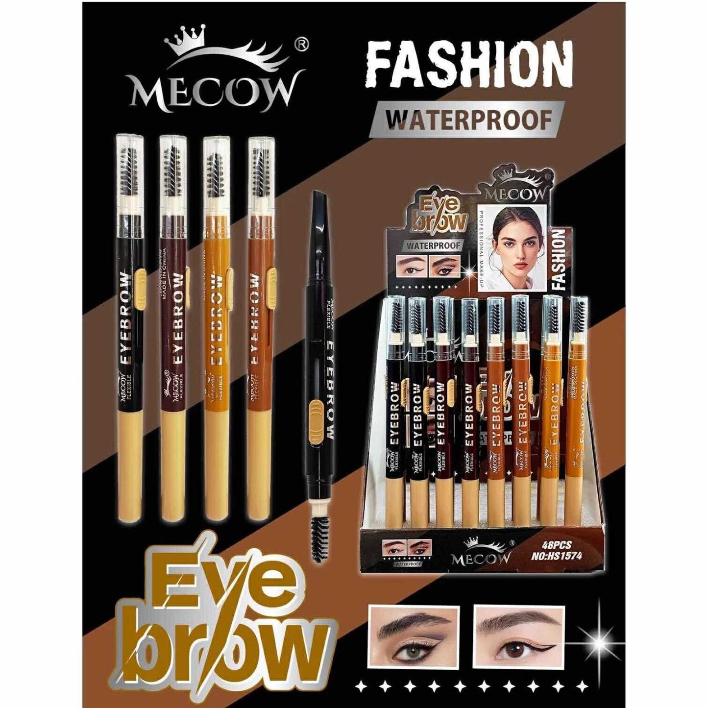 Mecow Waterproof Eyebrow Pencil