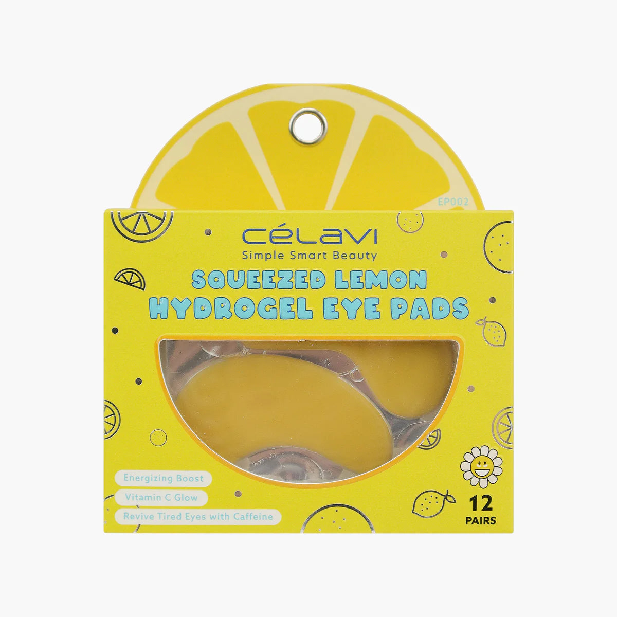 Celavi 12 Pairs Hydrogel Eye Pads-Squeezed Lemon