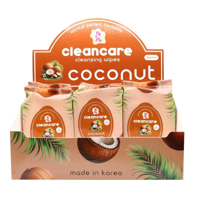 CLEANCARE CLEANSING WIPES COCONUT