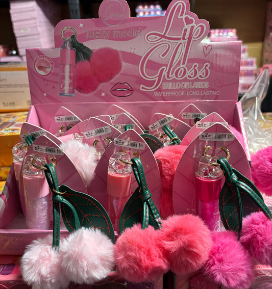 Cherry Gloss Keychain