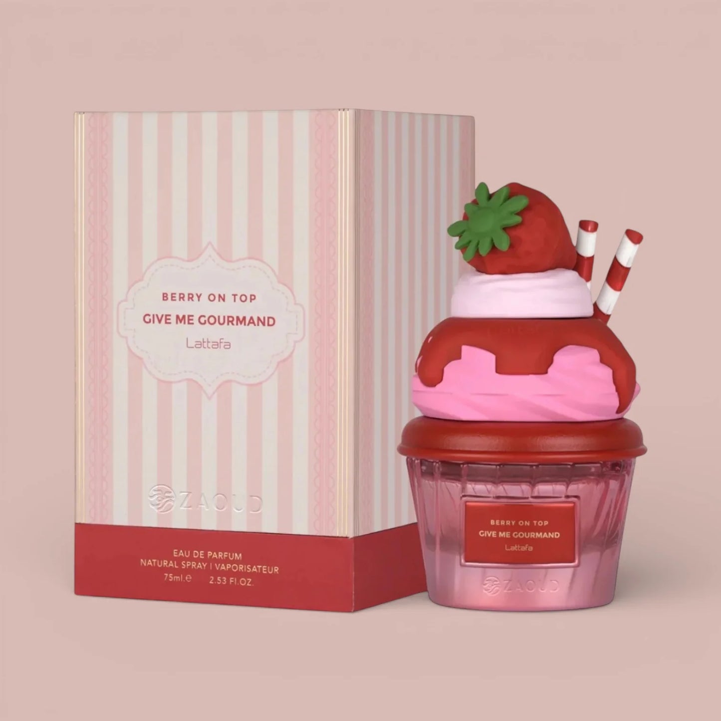 Lattafa Give me Gourmand Berry On Top Unisex Eau de Parfum 75ml / 2.5 Oz