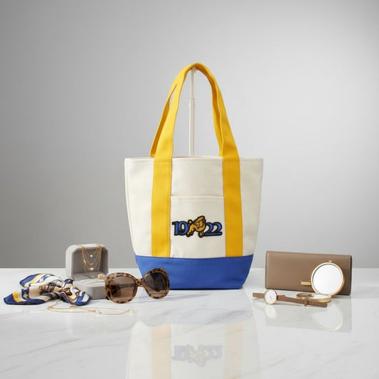 SGRHO Mini Canvas Tote Bag Poodle Embroider Merch